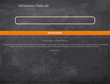 Tablet Screenshot of lafontaines-linke.de